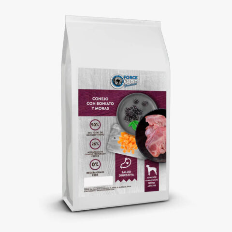 Forcefood gourmet adulto Conejo con boniato y moras