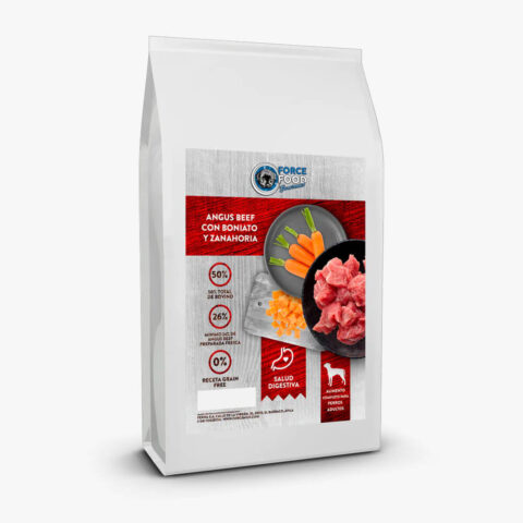 Force food cachorros boniato zanahoria