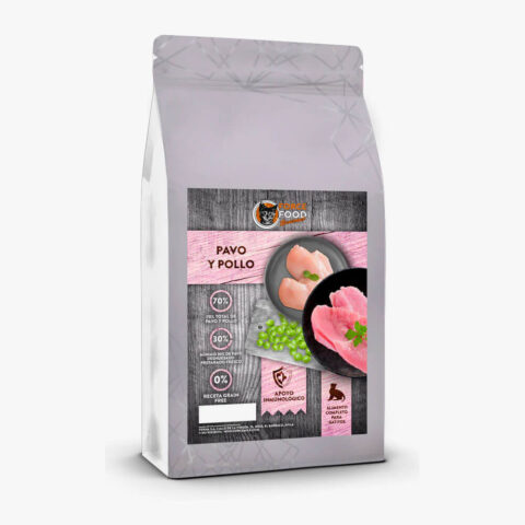 FORCEFOOD gourmet junior gatitos Pavo y pollo