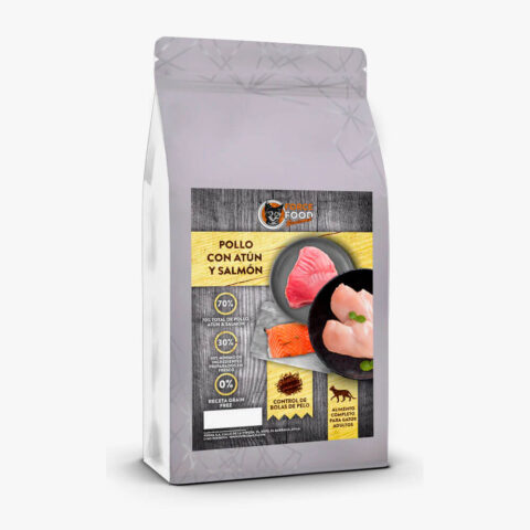 forceood gatos pollo atun salmon